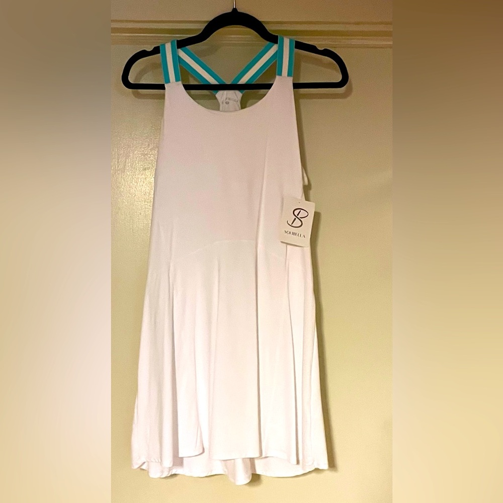 Sofibella Athletic Tank Dress with Strappy Back - Picture 3 of 3